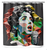 Punks Not Dead Shower Curtain